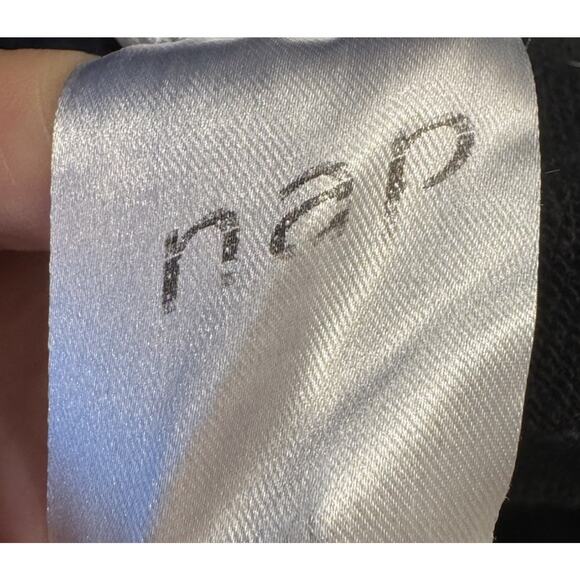 NAP Loungewear Black Crop Jogger Women’s Balloon Leg Pocket Pull On READ - Picture 8 of 9